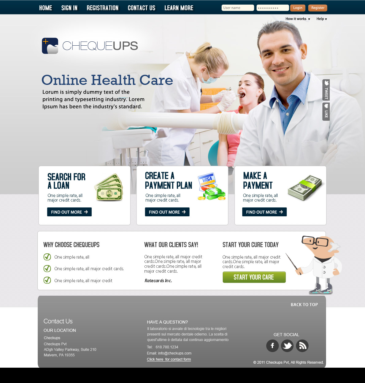 Web Design by OM for this project | Design #596016