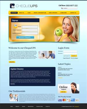Web Design by OM for this project | Design: #596018