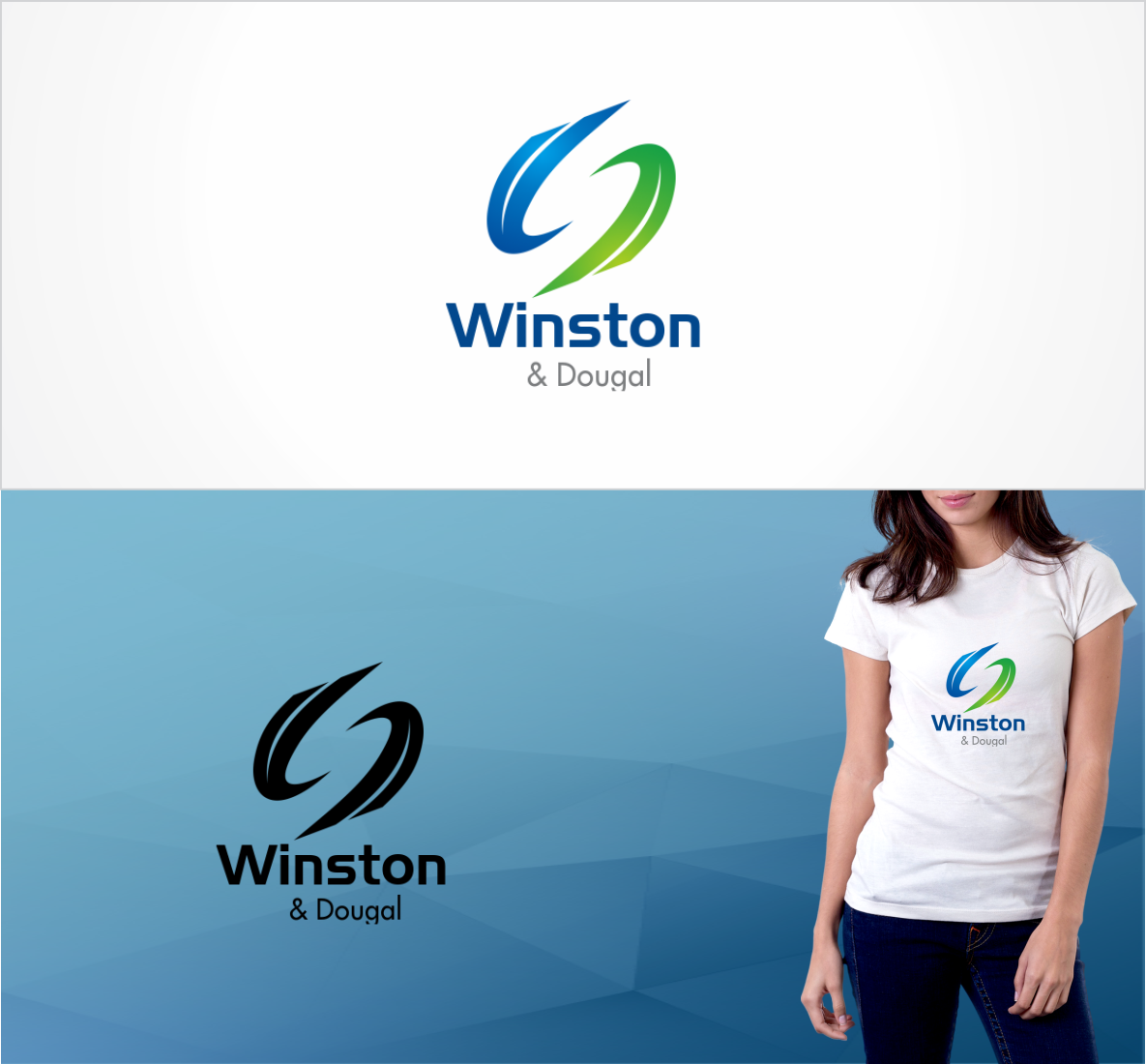 Logo Design by Paulsein for Winston & Dougal | Design #15897775