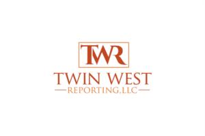 Logo-Design von Digihex für Twin West Reporting, LLC | Design: #15905065
