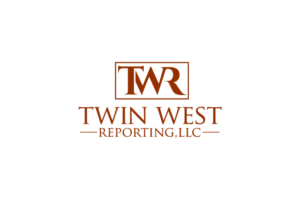 Logo-Design von Digihex für Twin West Reporting, LLC | Design: #15992998