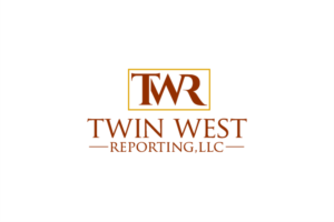Logo-Design von Digihex für Twin West Reporting, LLC | Design: #15993000