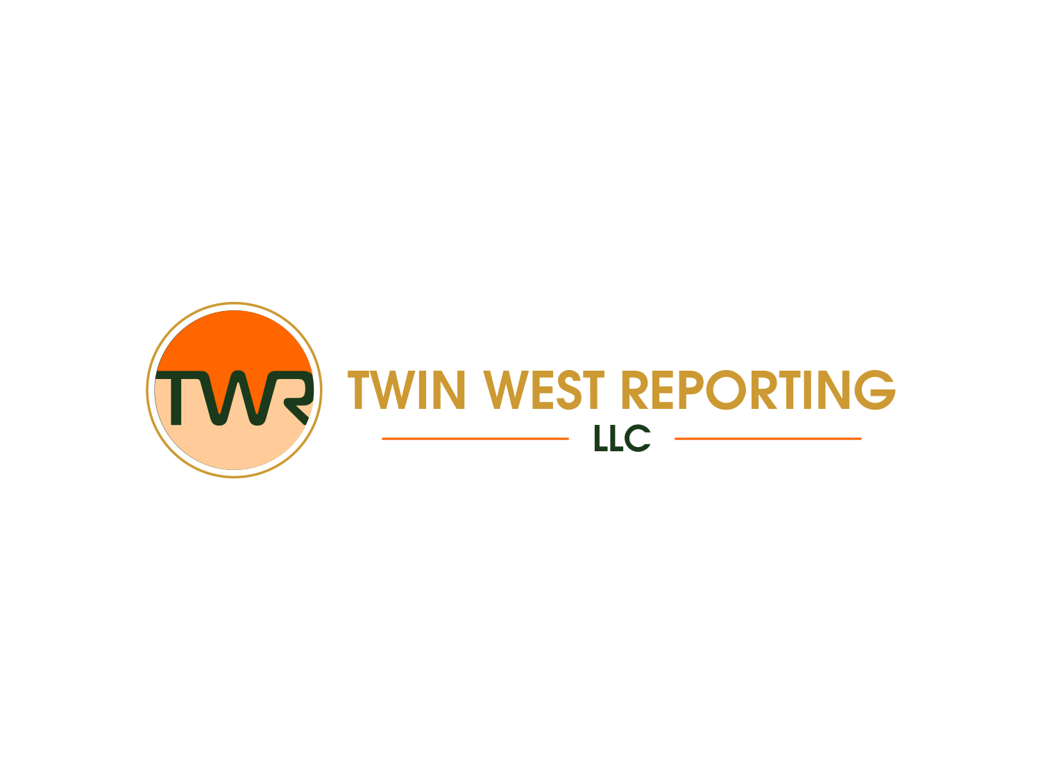 Logo-Design von R16 für Twin West Reporting, LLC | Design #15915364