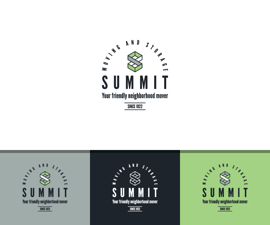 Logo Design by Greedin for Summit Moving And Storage Inc | Design #15890413