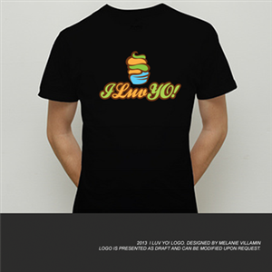 T-Shirt-Design von mvillamin für I Luv YO! | Design: #2690902