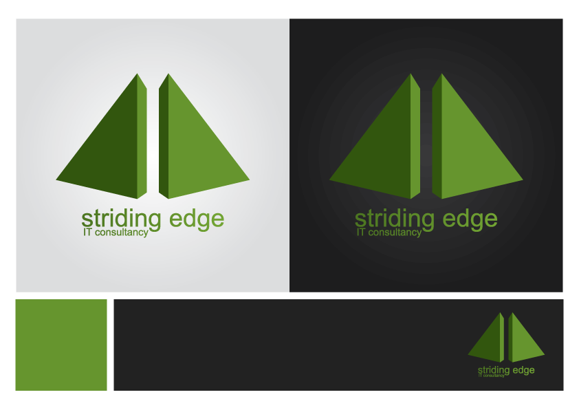 Logo Design by 3E for Striding Edge | Design #643592