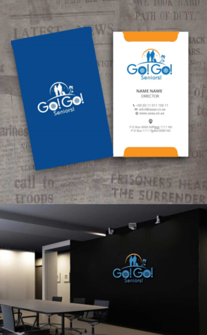 Logo-Design von zebronicgraphic für Go! Go! Seniors! | Design: #15890234