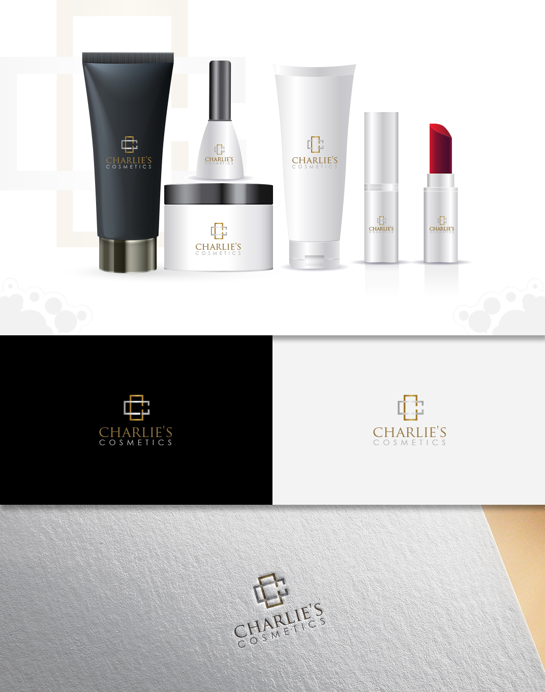 Logo Design by web'X'vision for CHARLIE'S COSMETICS | Design: #15959048