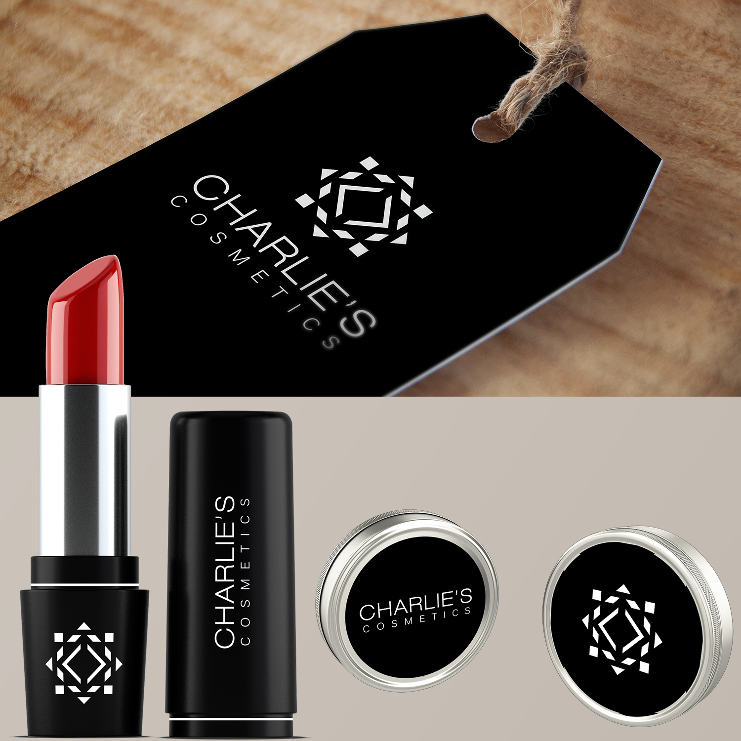 Logo Design by Michale Designs for CHARLIE'S COSMETICS | Design #15990762