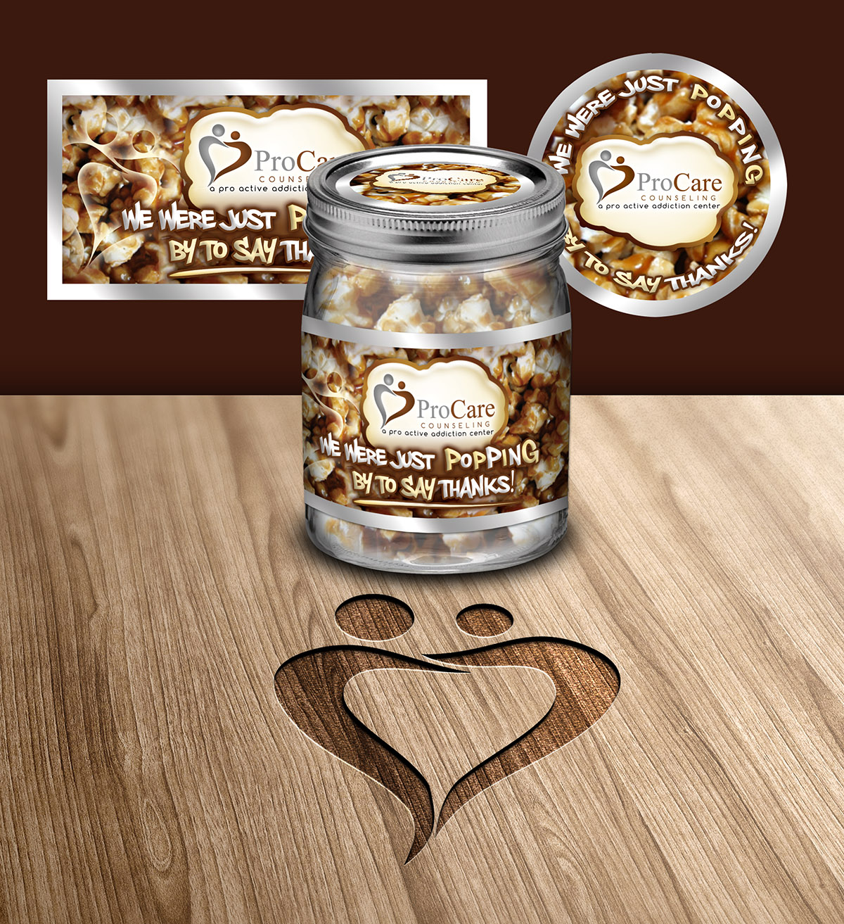Aufkleber-Design von xygo_bg für Pro Care Counseling | Design #2624984