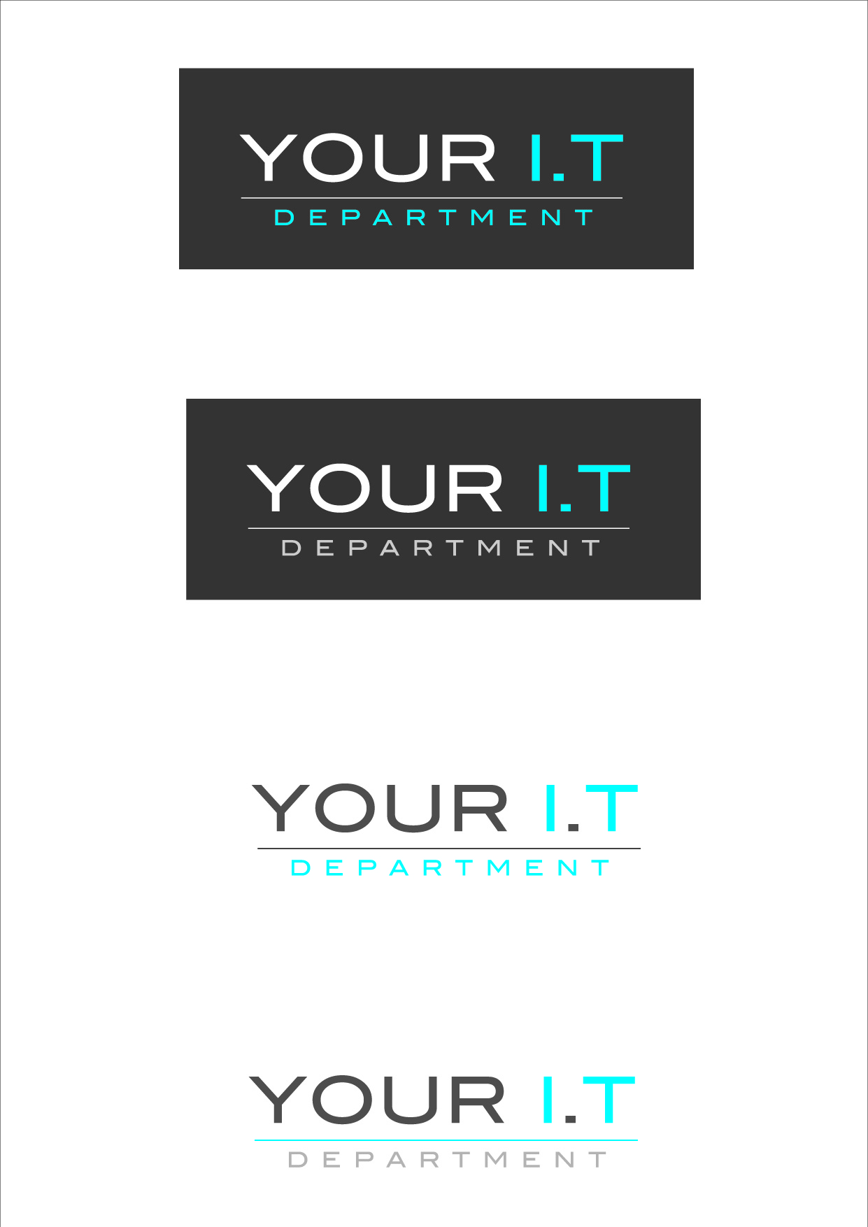 Logo Design by Justine Farmer for Your IT Department Ltd | Design #38783