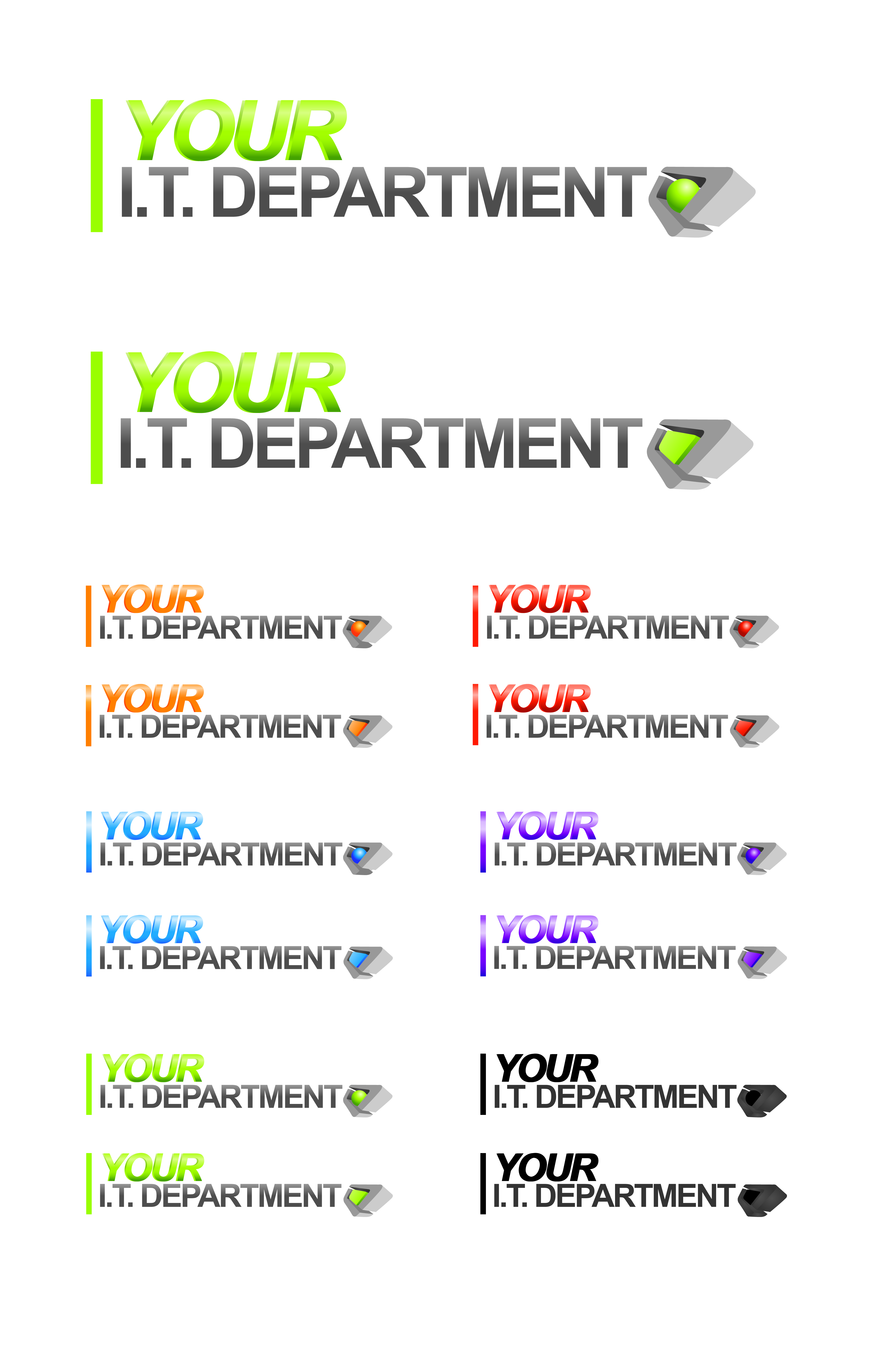 Logo Design by esStudioUK for Your IT Department Ltd | Design #41139