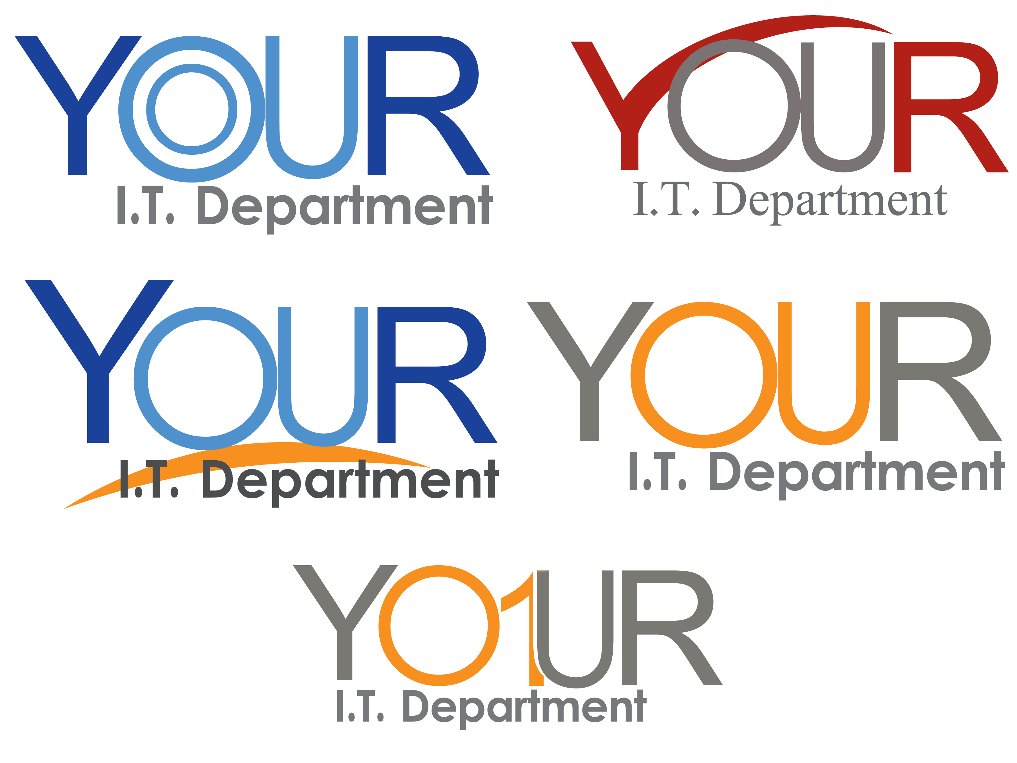 Logo-Design von Meow Mix für Your IT Department Ltd | Design #40656