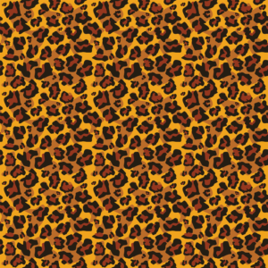 Crimson Leopard Print for party robe | T-shirt Design by gekgrfx