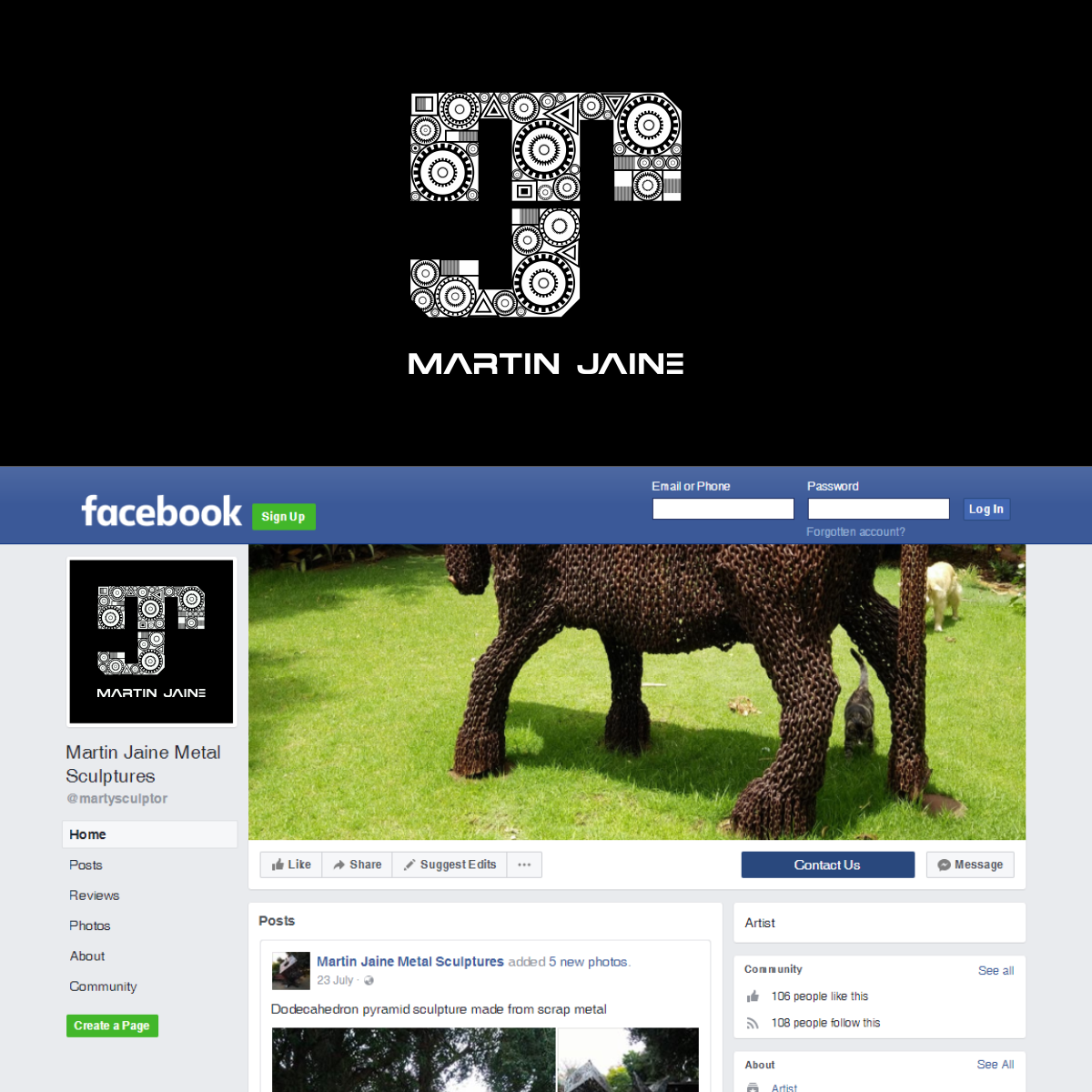 Logo Design by NATURAL SRI for Martin Jaine | Design #15990984