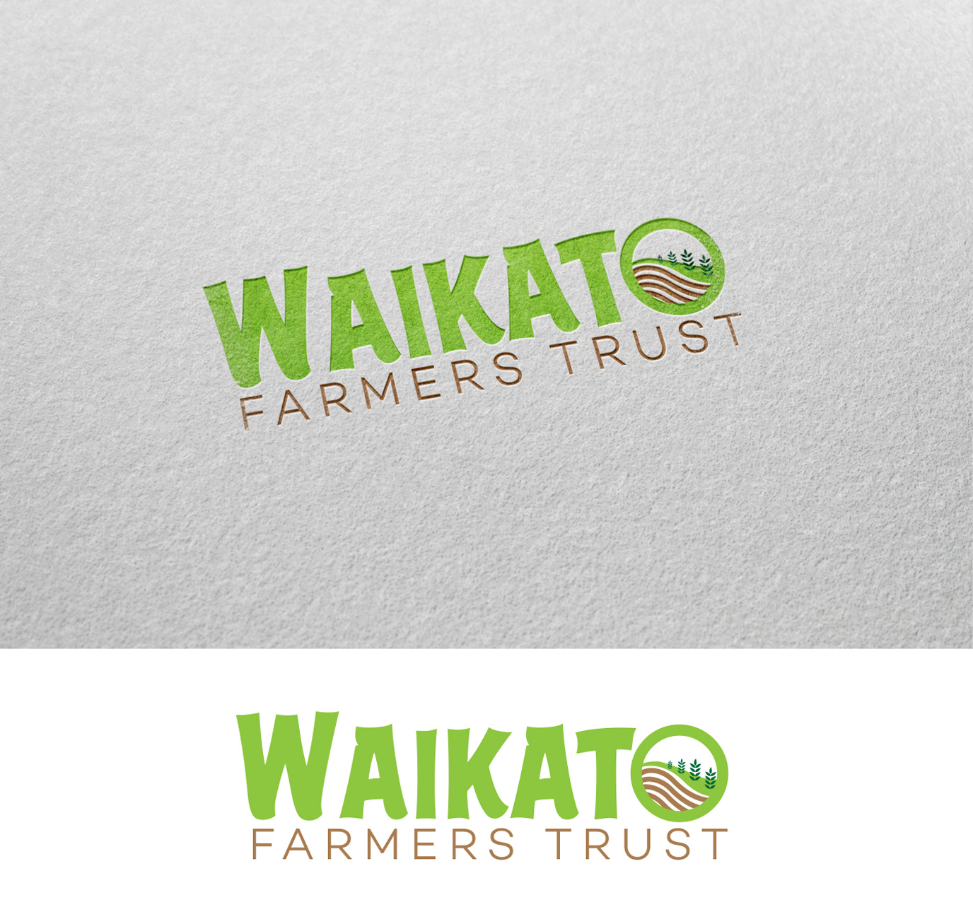 Diseño de Logo por Impressive Solutions para Waikato Farmers Trust | Diseño #15903801
