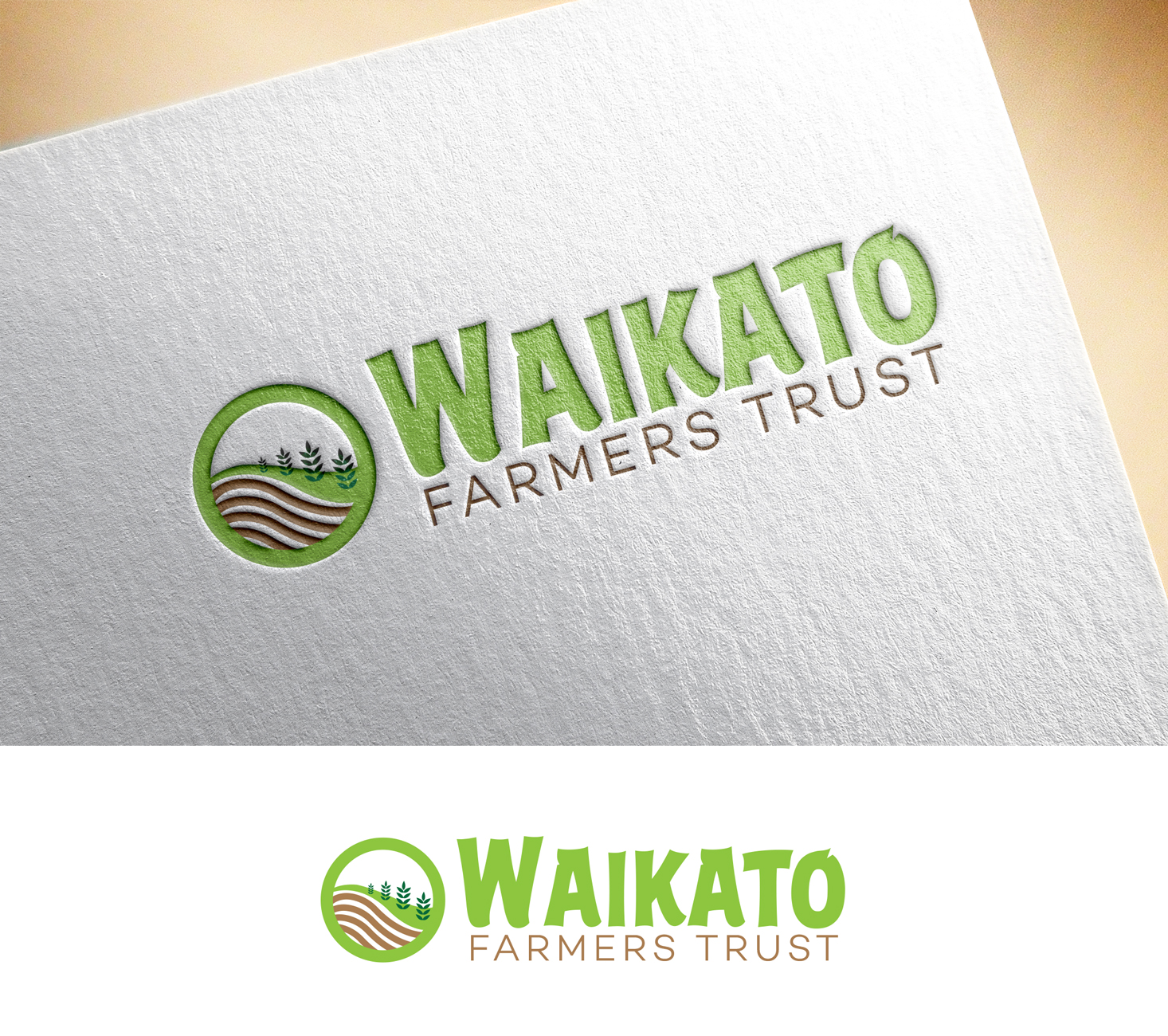 Diseño de Logo por Impressive Solutions para Waikato Farmers Trust | Diseño #15903802