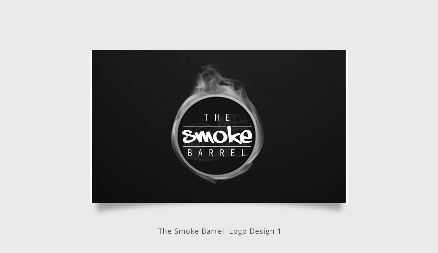 Logo Design by Sketchweb for The Smoke Barrel | Design #15890786
