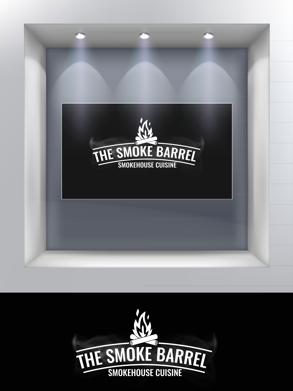 Logo Design by Impressive Solutions for The Smoke Barrel | Design #15893115