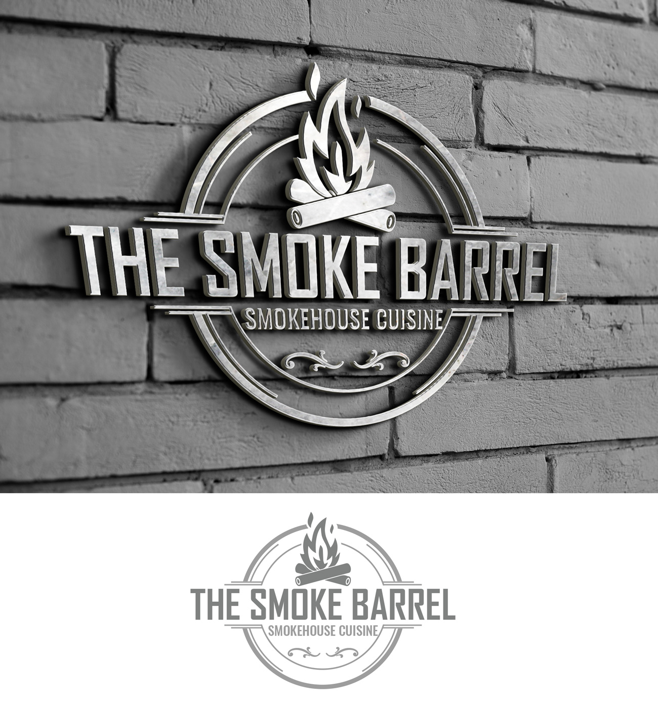 Logo Design by Impressive Solutions for The Smoke Barrel | Design #15893118