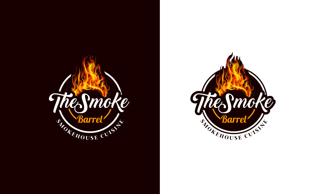 Logo Design by designkick83 for The Smoke Barrel | Design: #15923449