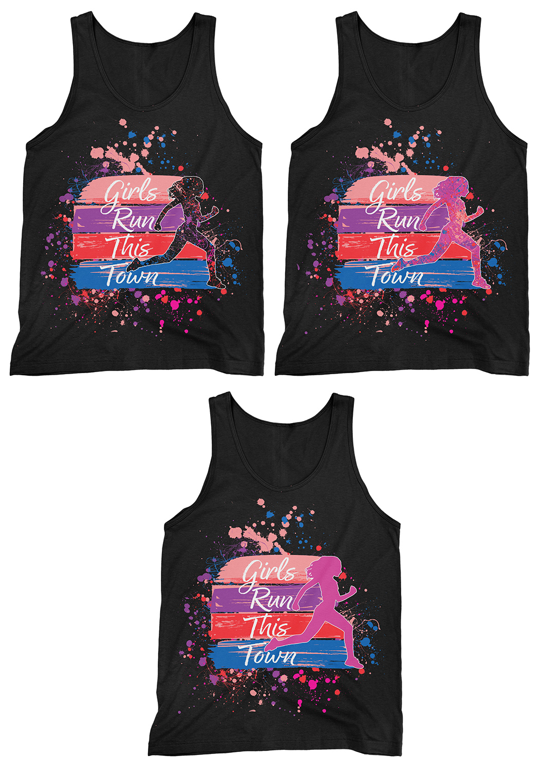 T-shirt Design by selador.si for Girls Run This Town | Design #15949015