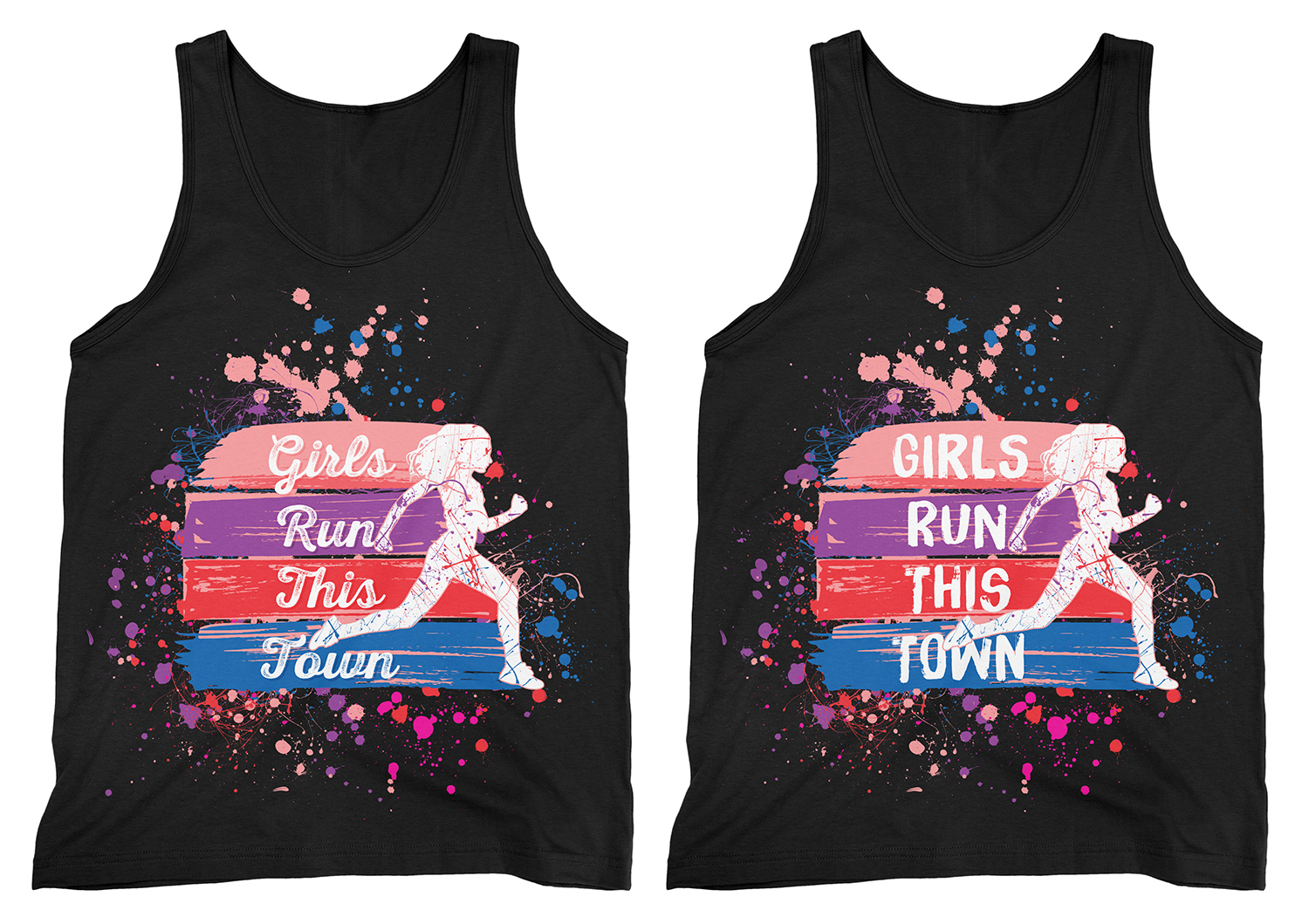 T-shirt Design by selador.si for Girls Run This Town | Design #15964507