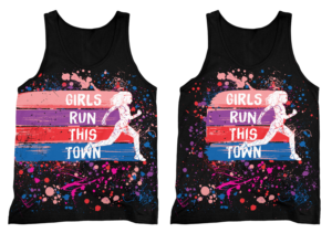 Diseño de Camiseta por selador.si para Girls Run This Town | Diseño #15990241