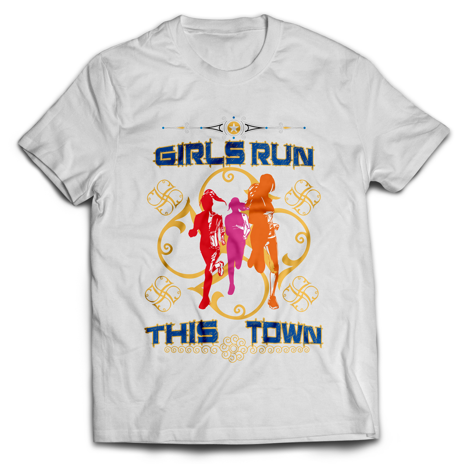 T-shirt Design by mekhfioui for Girls Run This Town | Design #15959102