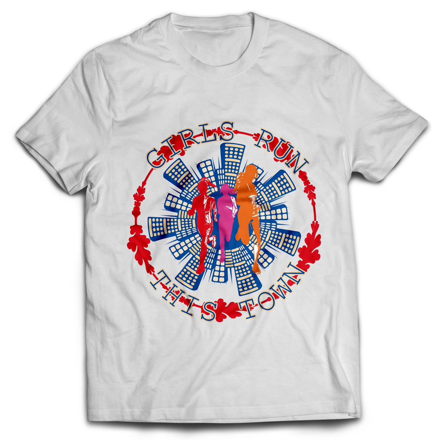 T-shirt Design by mekhfioui for Girls Run This Town | Design #15959103