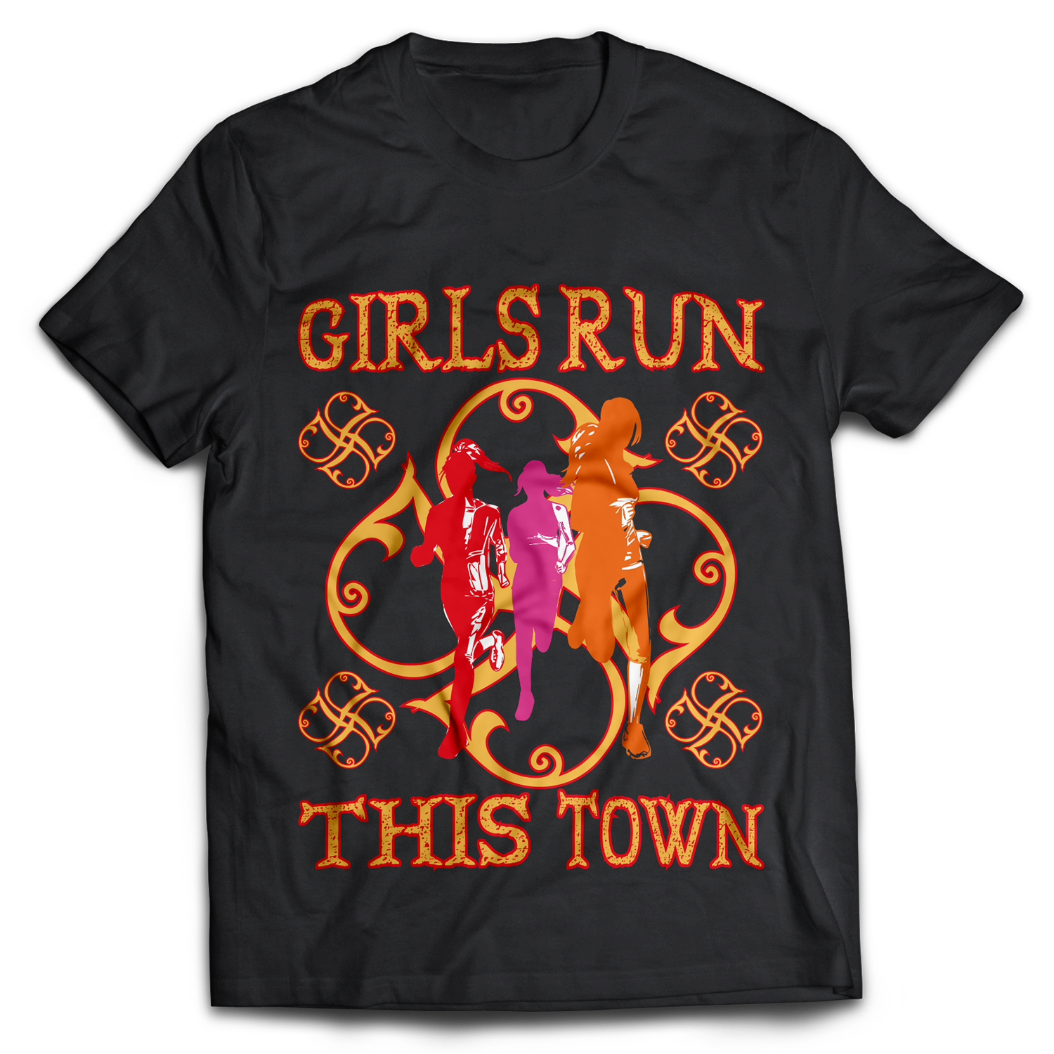T-shirt Design by mekhfioui for Girls Run This Town | Design #15959202
