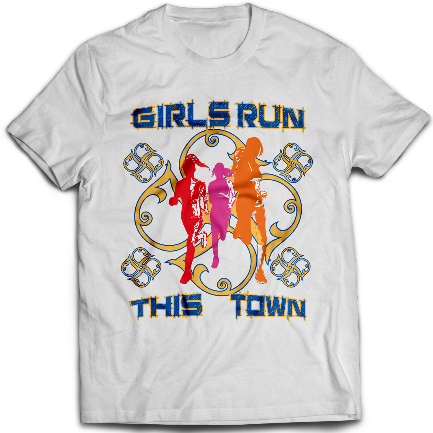 T-shirt Design by mekhfioui for Girls Run This Town | Design #15959205