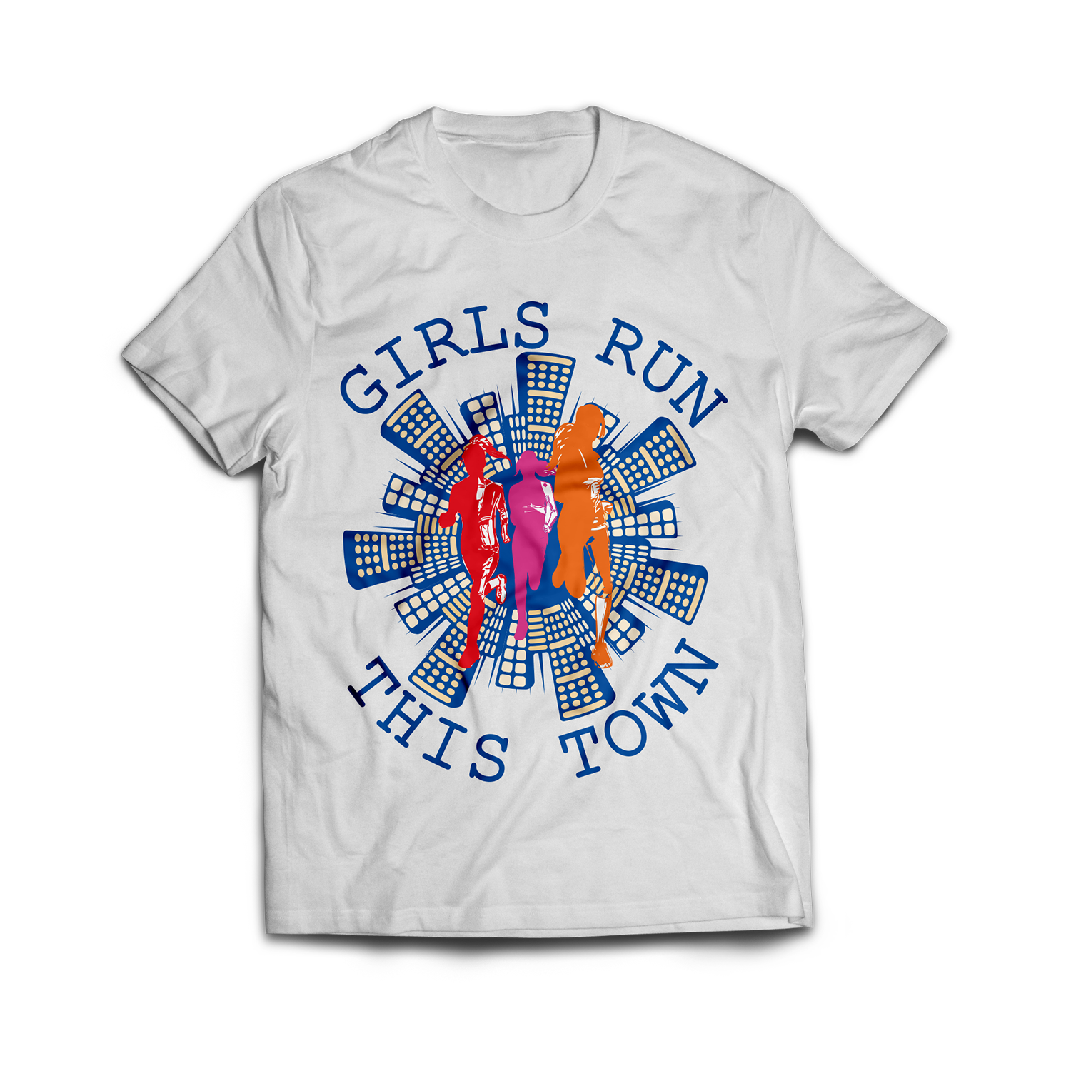 T-shirt Design by mekhfioui for Girls Run This Town | Design #15959238