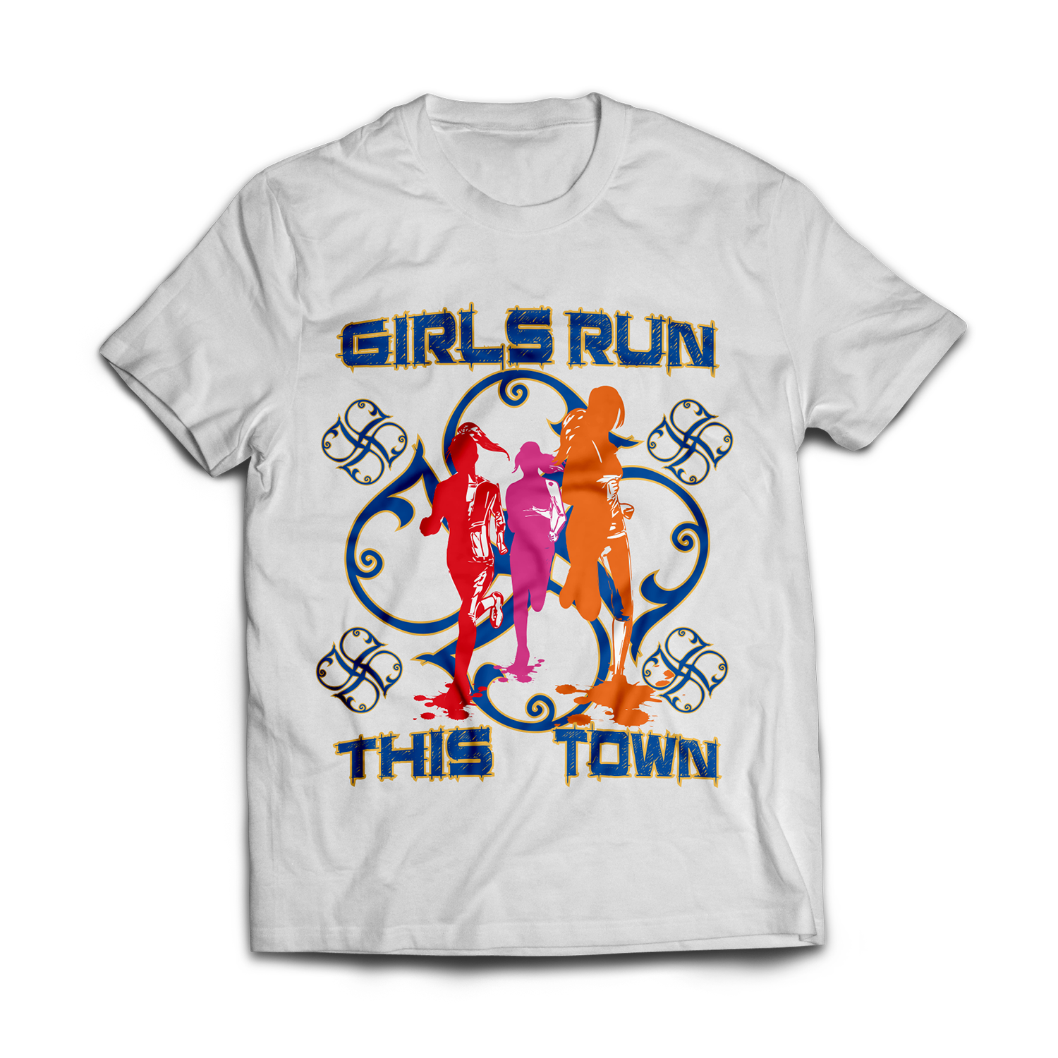 T-shirt Design by mekhfioui for Girls Run This Town | Design #15959239