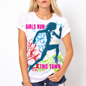 womens running group shirt/singlet design | Diseño de Camiseta por creative gravity