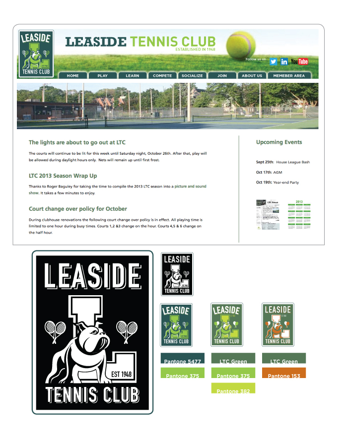 Logo Design by MariVdesign for Leaside Tennis Club | Design #2634236