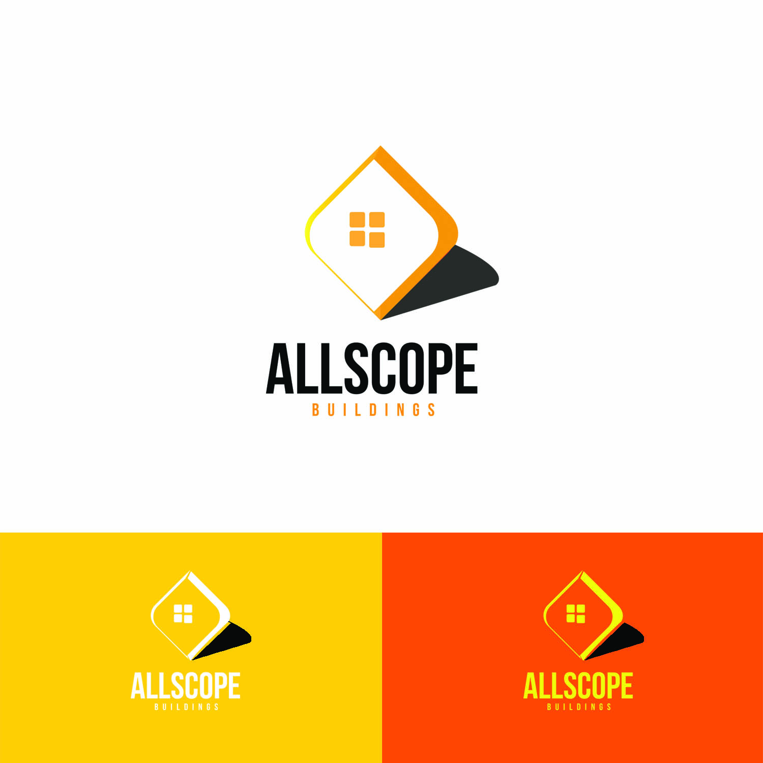 Logo Design by JHEMANUEL for Allscope Building Pty Ltd | Design #16050614