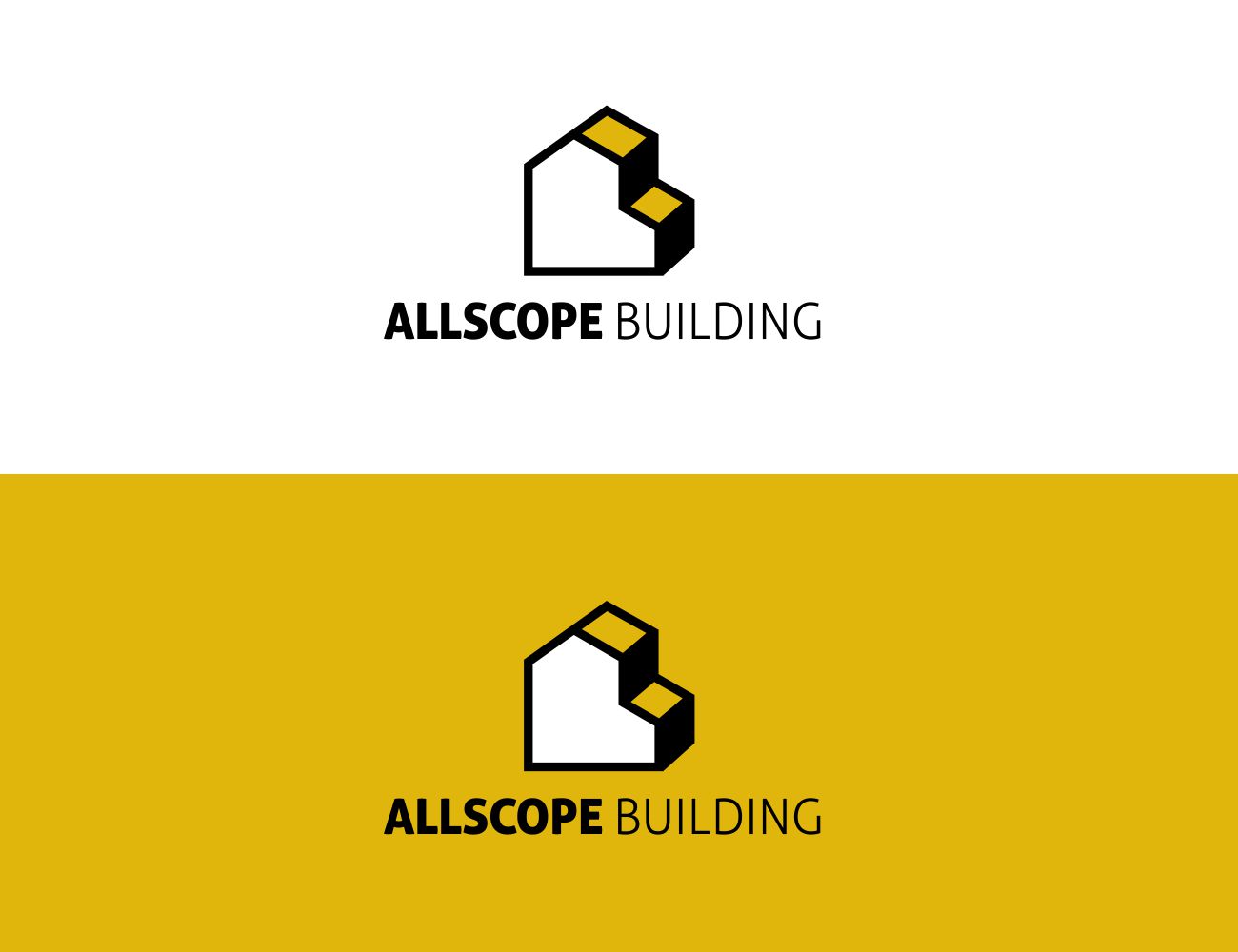 Logo Design by MOH Studio for Allscope Building Pty Ltd | Design #15980251