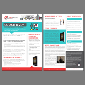 Brochure Design by debdesign for CircleMakers, LLC | Design: #15910907