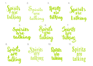 Logo Design by Amduat Design for Spirits are talking  | Design: #15950474