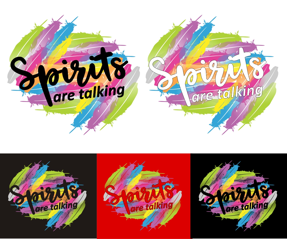 Logo Design by Jzeldesigns for Spirits are talking  | Design #15948218