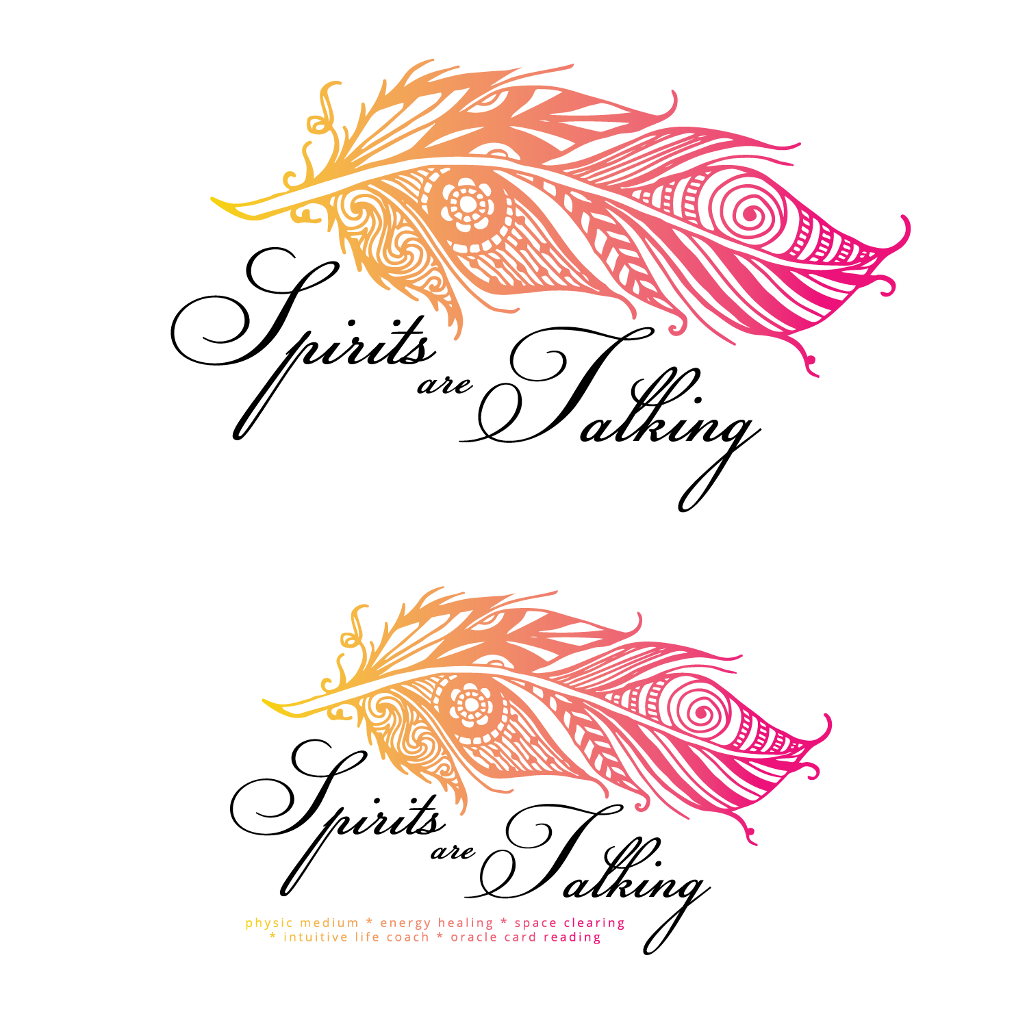 Logo Design by thehummer for Spirits are talking  | Design #15974601