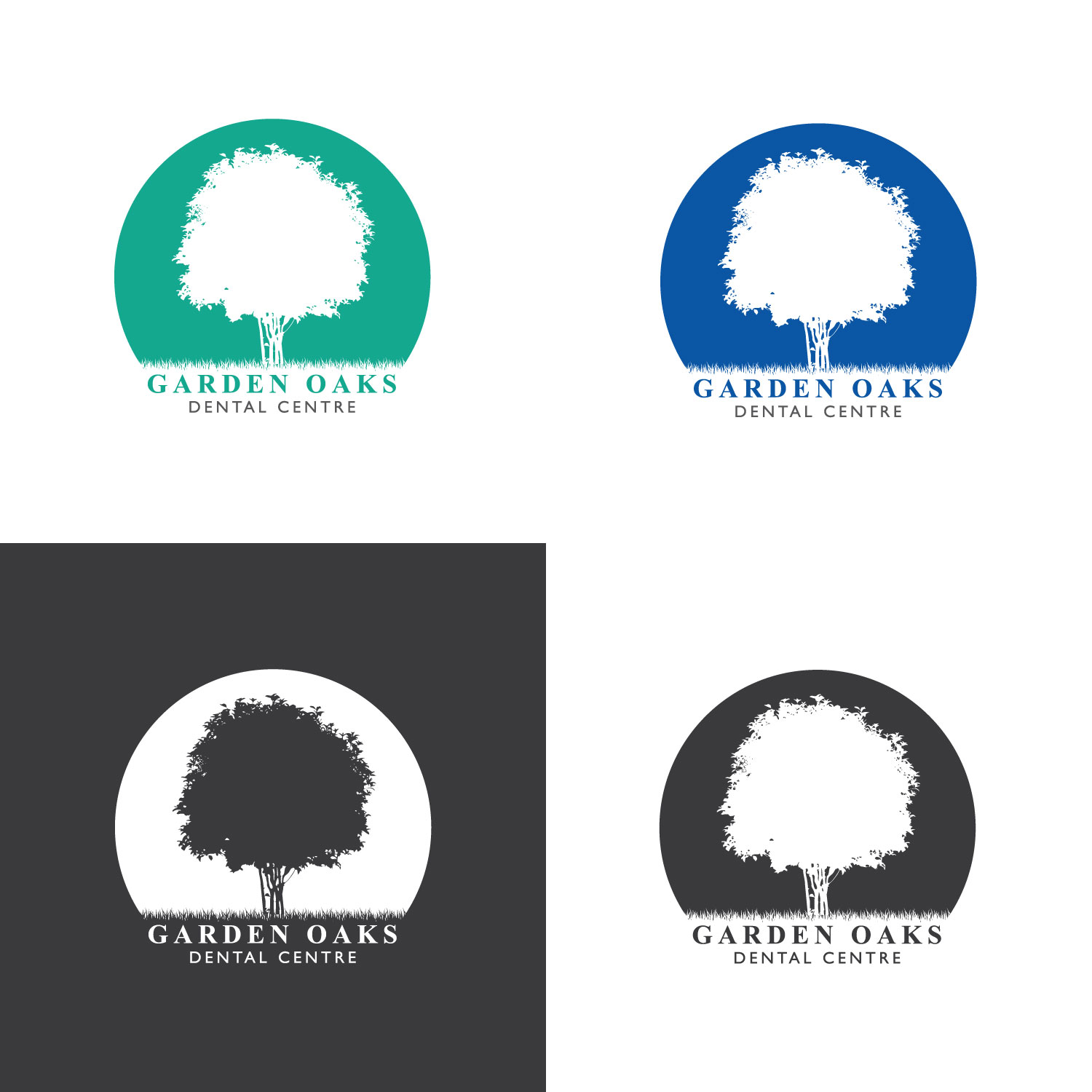 Diseño de Logo por LogoToGoStudio para Garden Oaks Dental Centre | Diseño #15896908