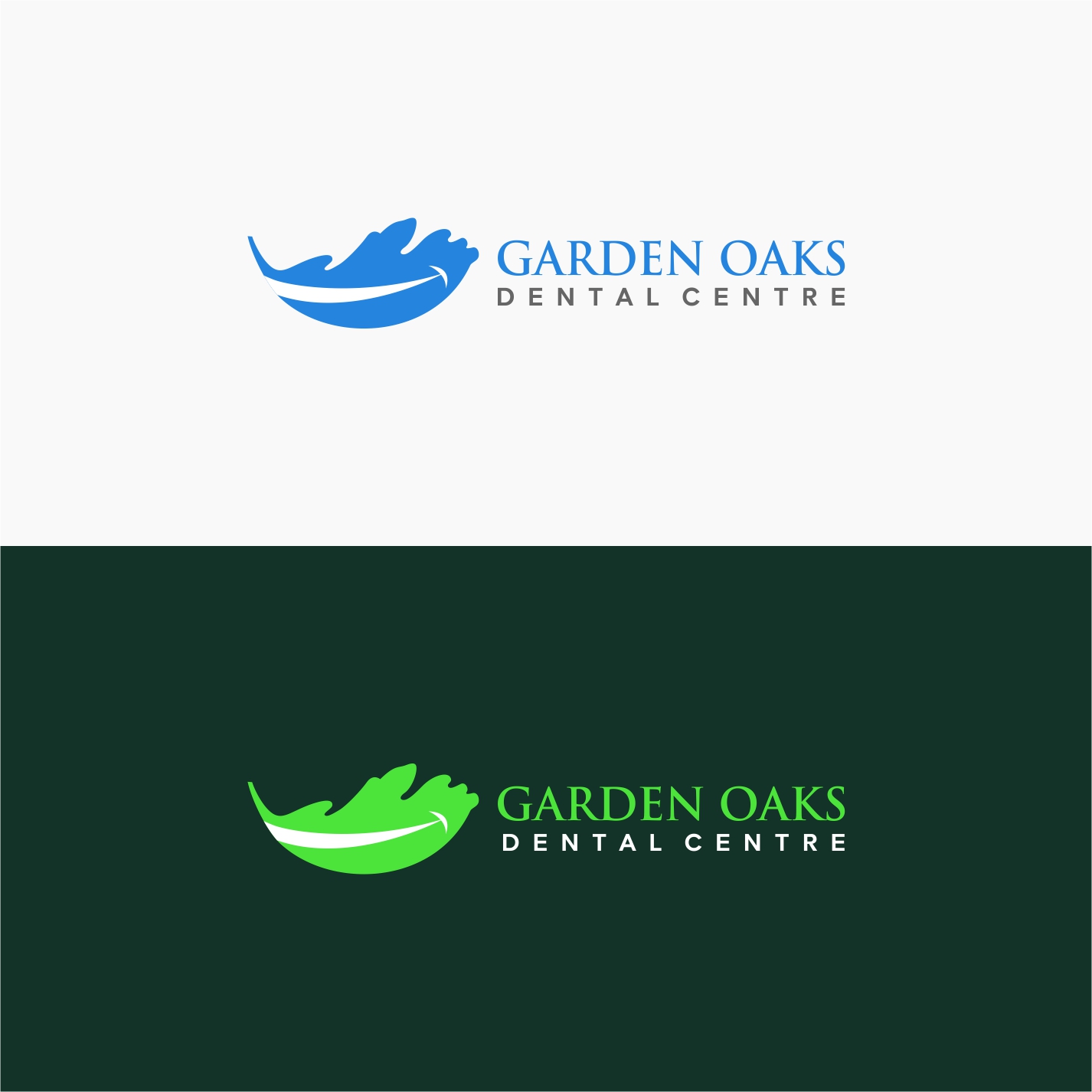 Logo Design by ESolz Technologies for Garden Oaks Dental Centre | Design: #16004028