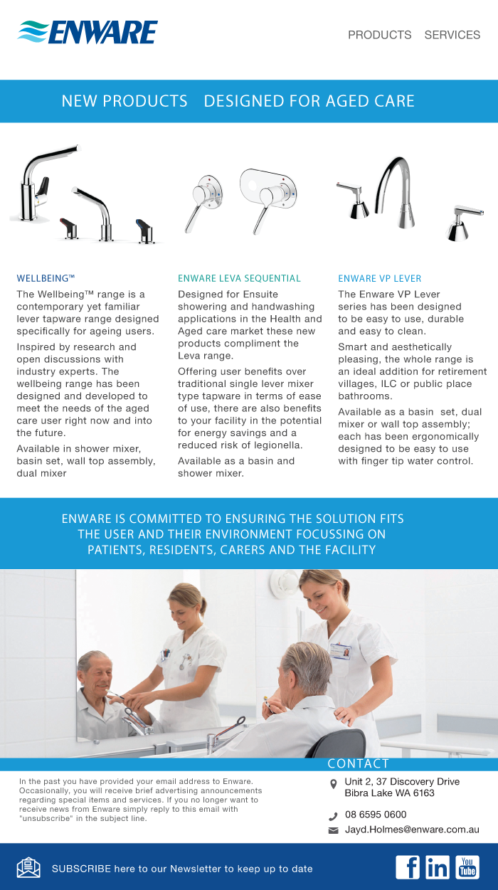 Email Marketing Design by Kristina Andonoff for Enware Australia | Design #15945166