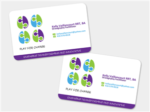 Business Card Design by Straw Hat for this project | Design #593118