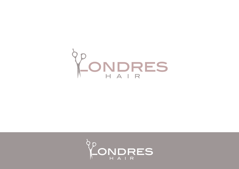 Logo Design by Amduat Design for Londres Hair Pty Ltd | Design #15938785