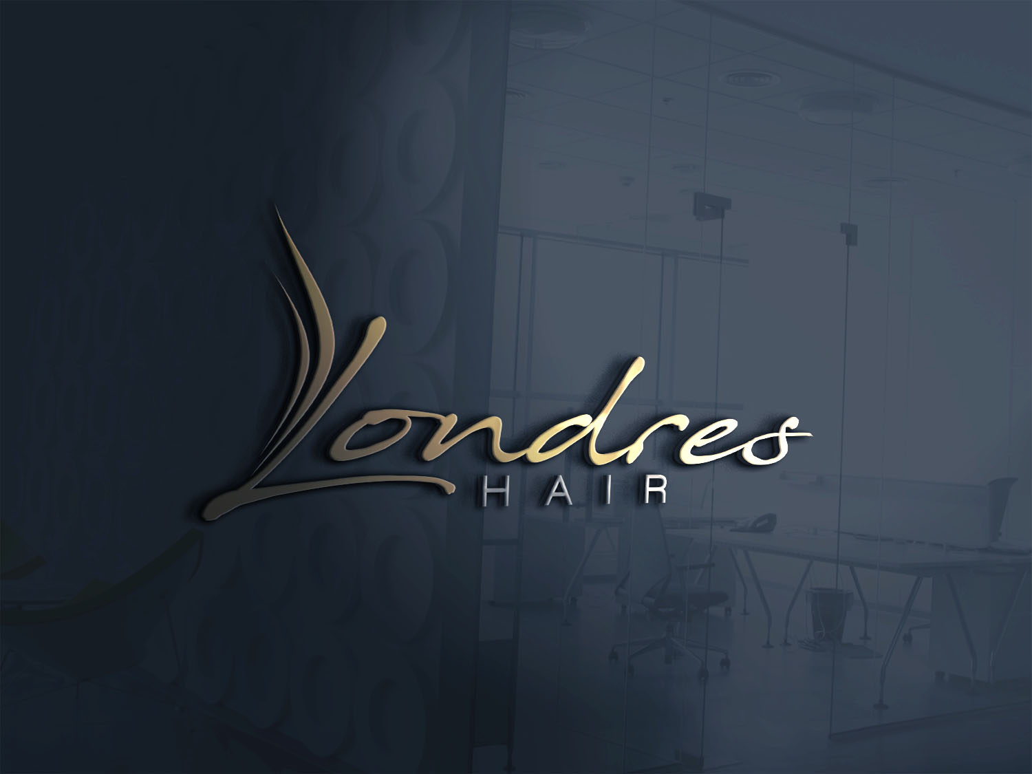 Logo Design by Khalik for Londres Hair Pty Ltd | Design #15941112