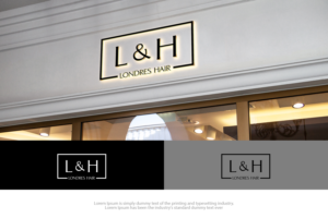 Logo Design by groomfox for Londres Hair Pty Ltd | Design: #15961035