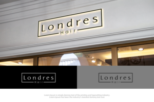 Logo Design by groomfox for Londres Hair Pty Ltd | Design: #15962191